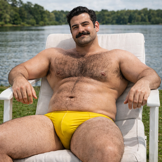 Mini Swim Brief - Lemon