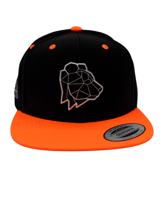 Orange Bear Threads Logo Cap