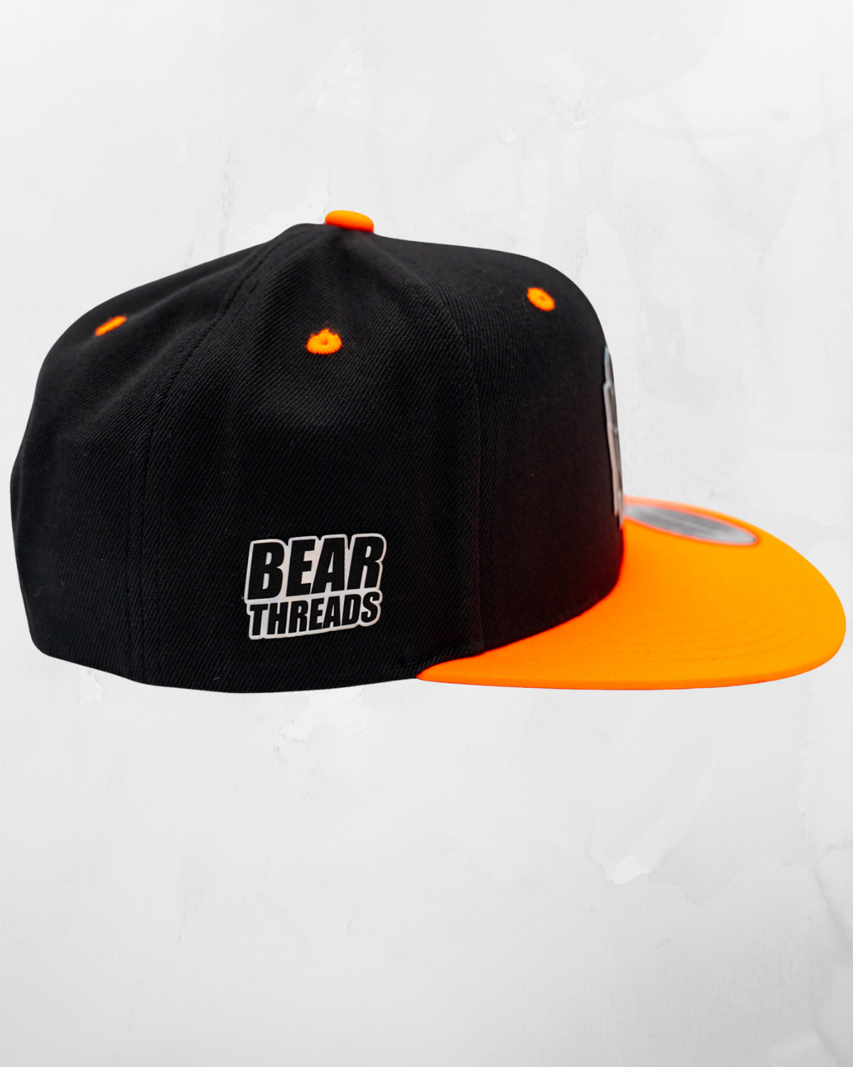 Orange Bear Threads Logo Cap