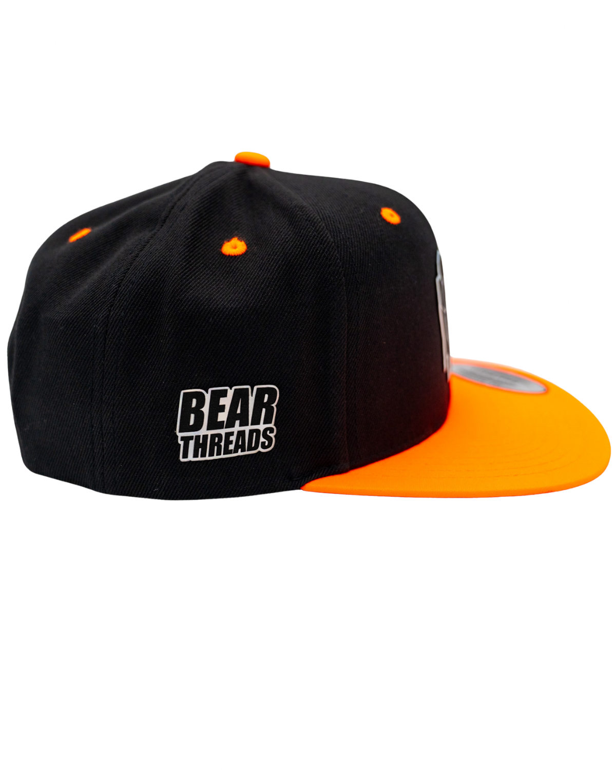Orange Bear Threads Logo Cap