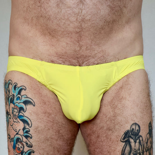 Mini Swim Brief - Lemon
