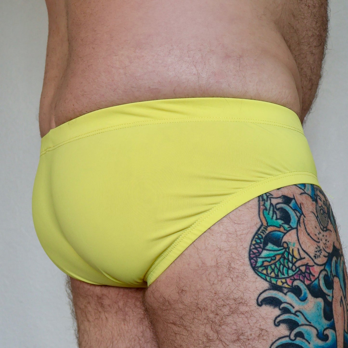 Classic Swim Brief - Lemon