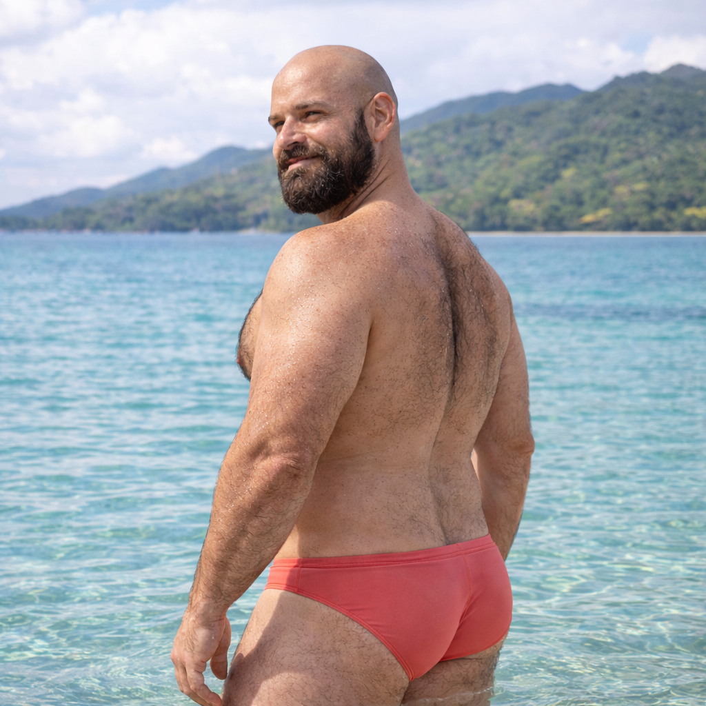 Mini Swim Brief - Blush