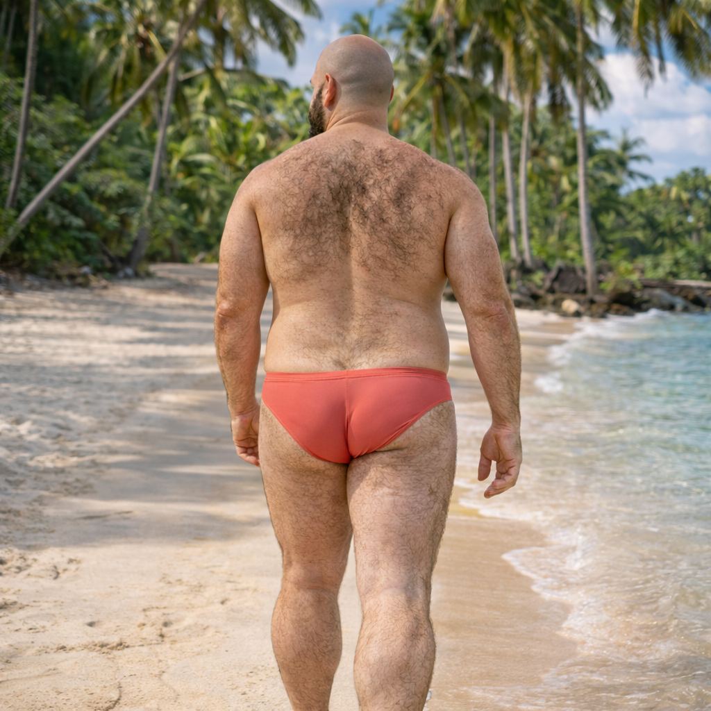 Mini Swim Brief - Blush