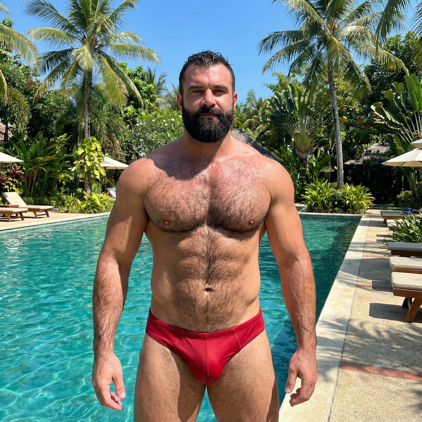 Mini Swim Brief - Cherry Pop