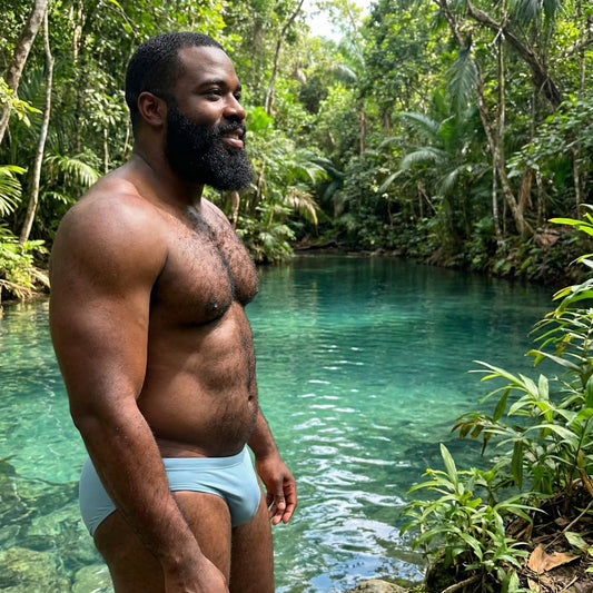 Mini Swim Brief - Ice Blue