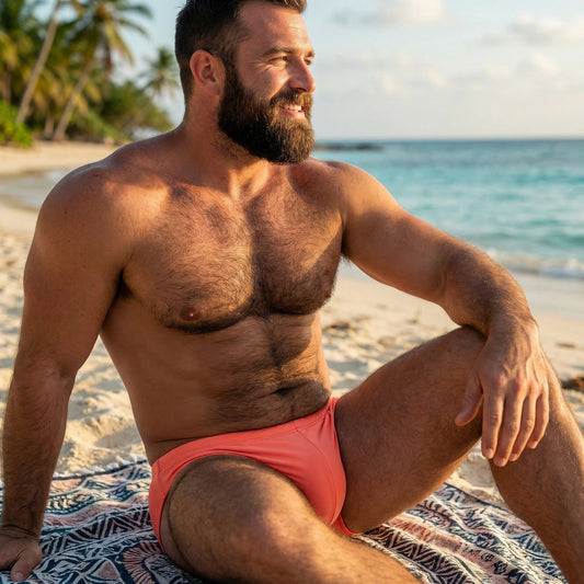 Mini Swim Brief - Blush
