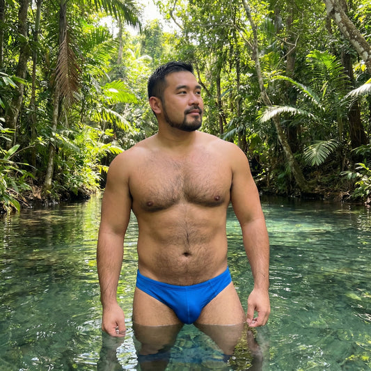 Mini Swim Brief - Hydrangea