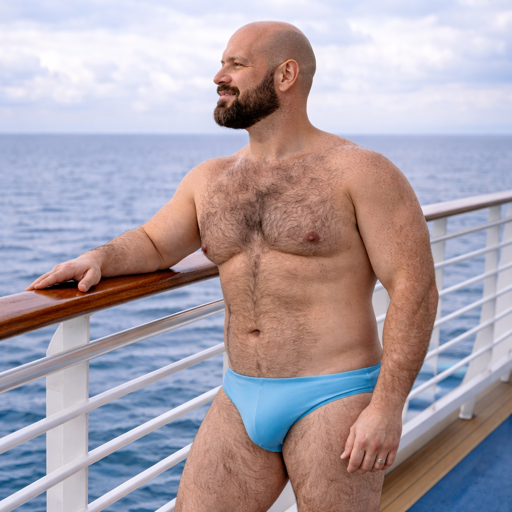 Mini Swim Brief - Ice Blue
