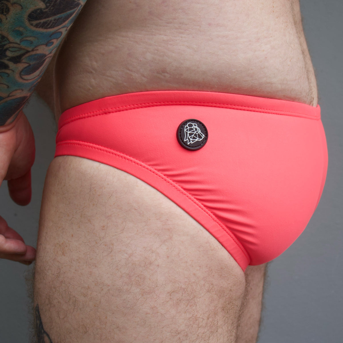Mini Swim Brief - Juicy Peaches