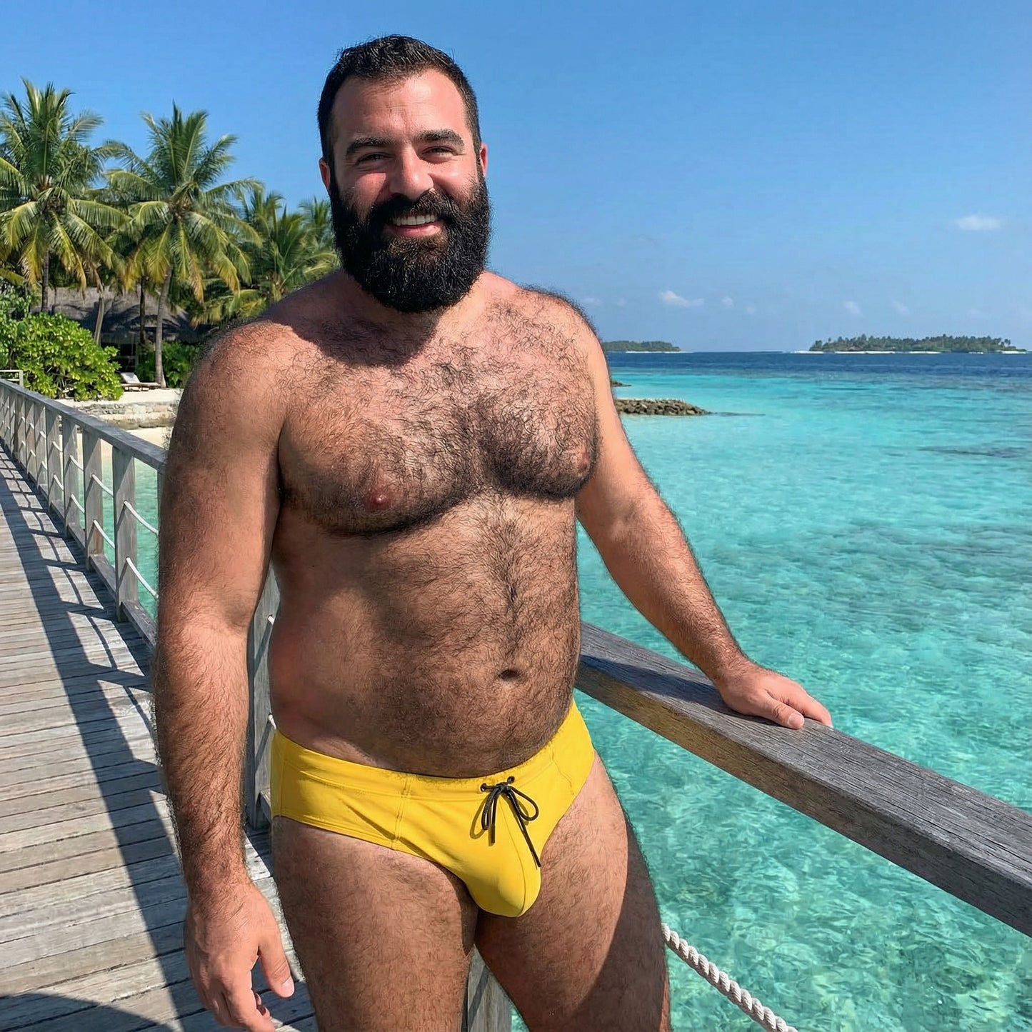 Classic Swim Brief - Lemon