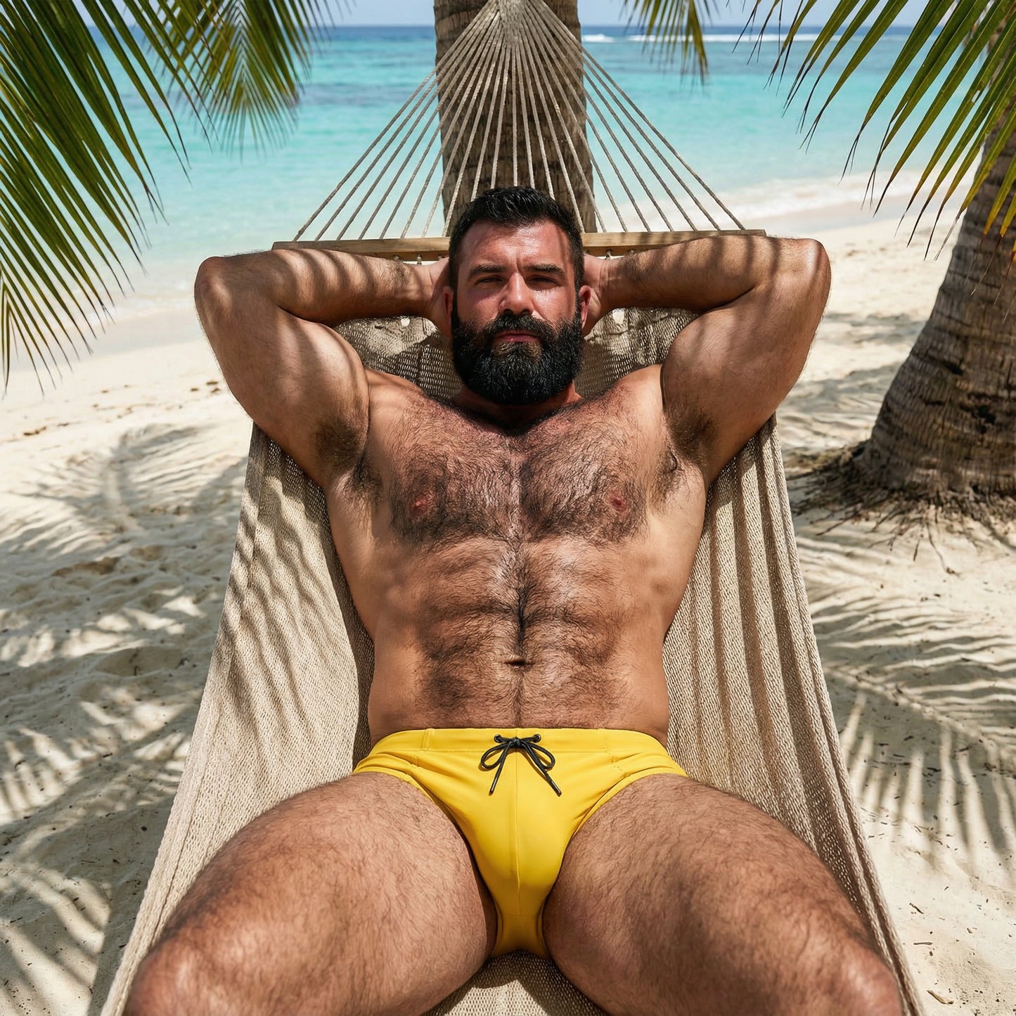 Classic Swim Brief - Lemon