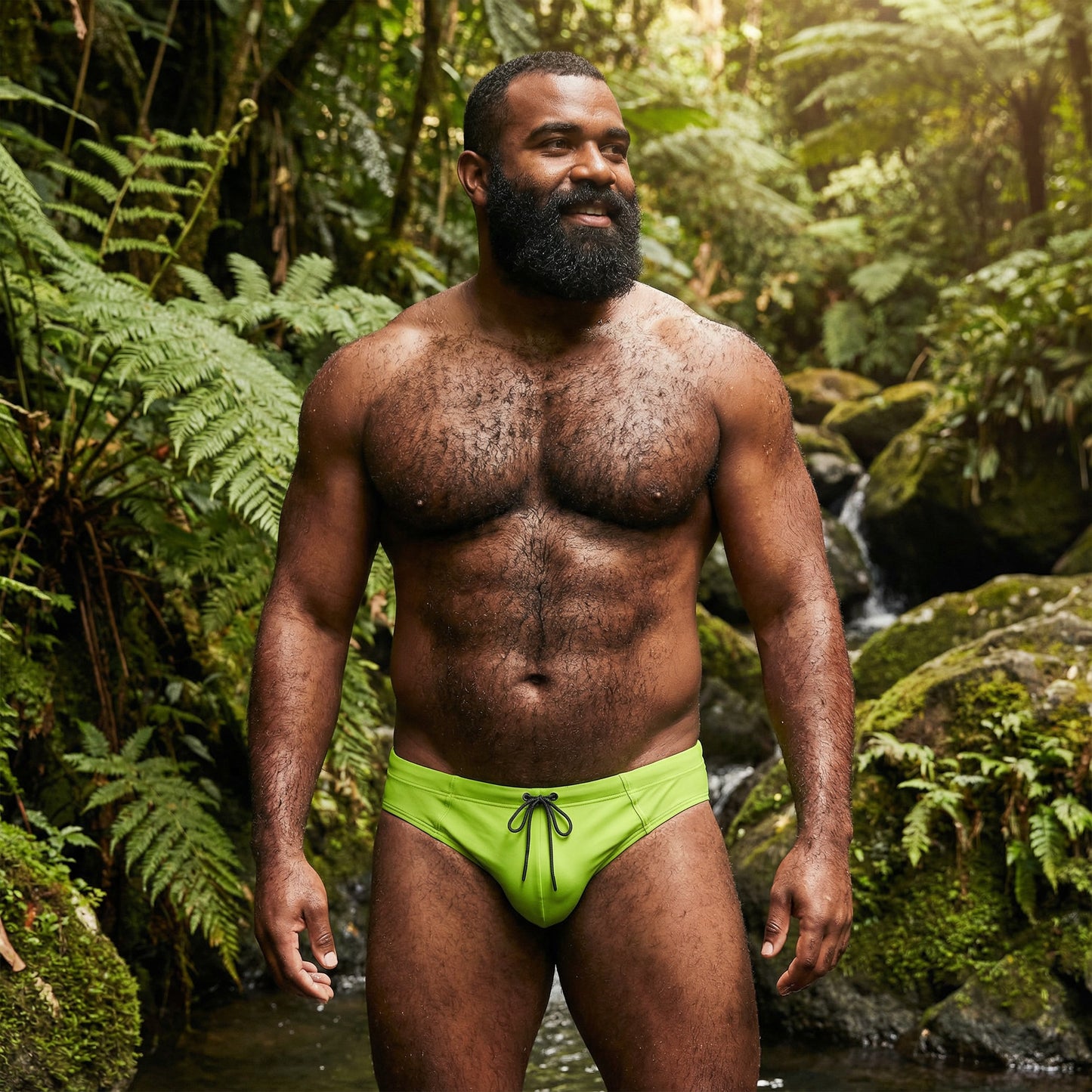 Classic Swim Brief - Lime Light