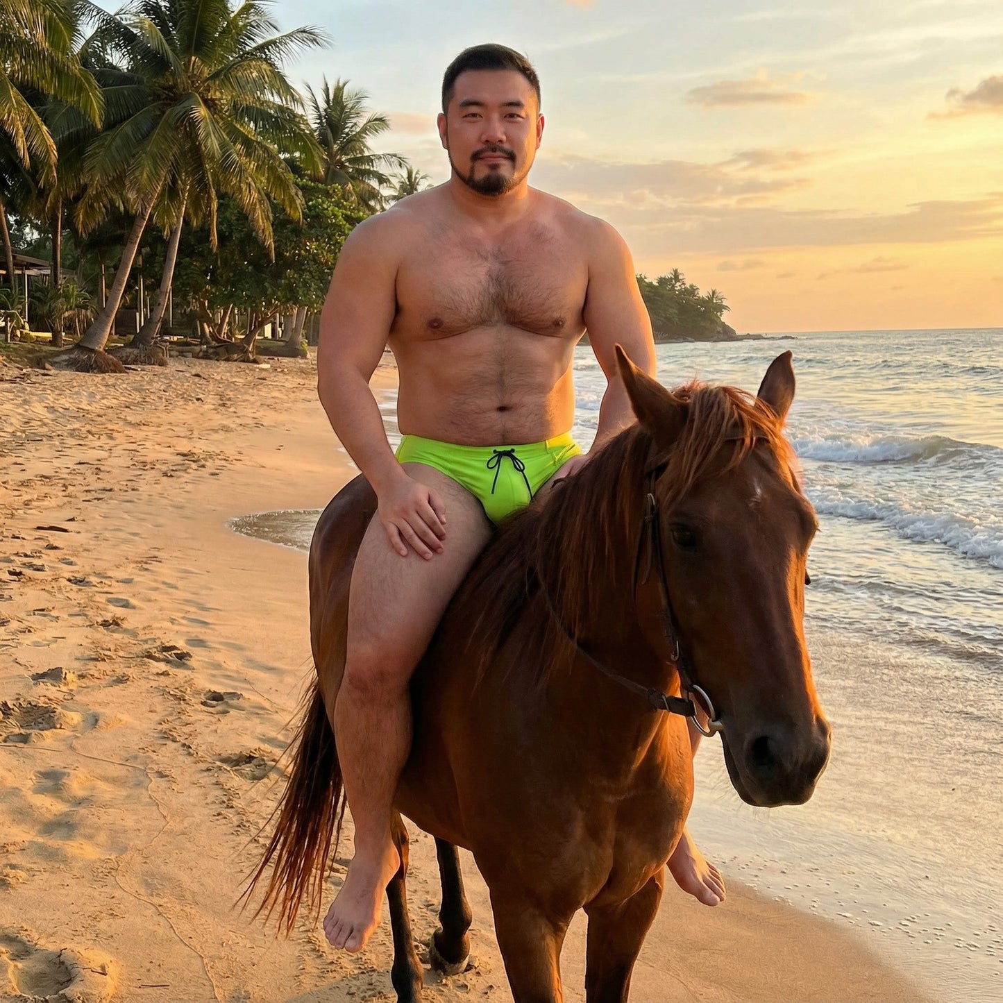 Classic Swim Brief - Lime Light