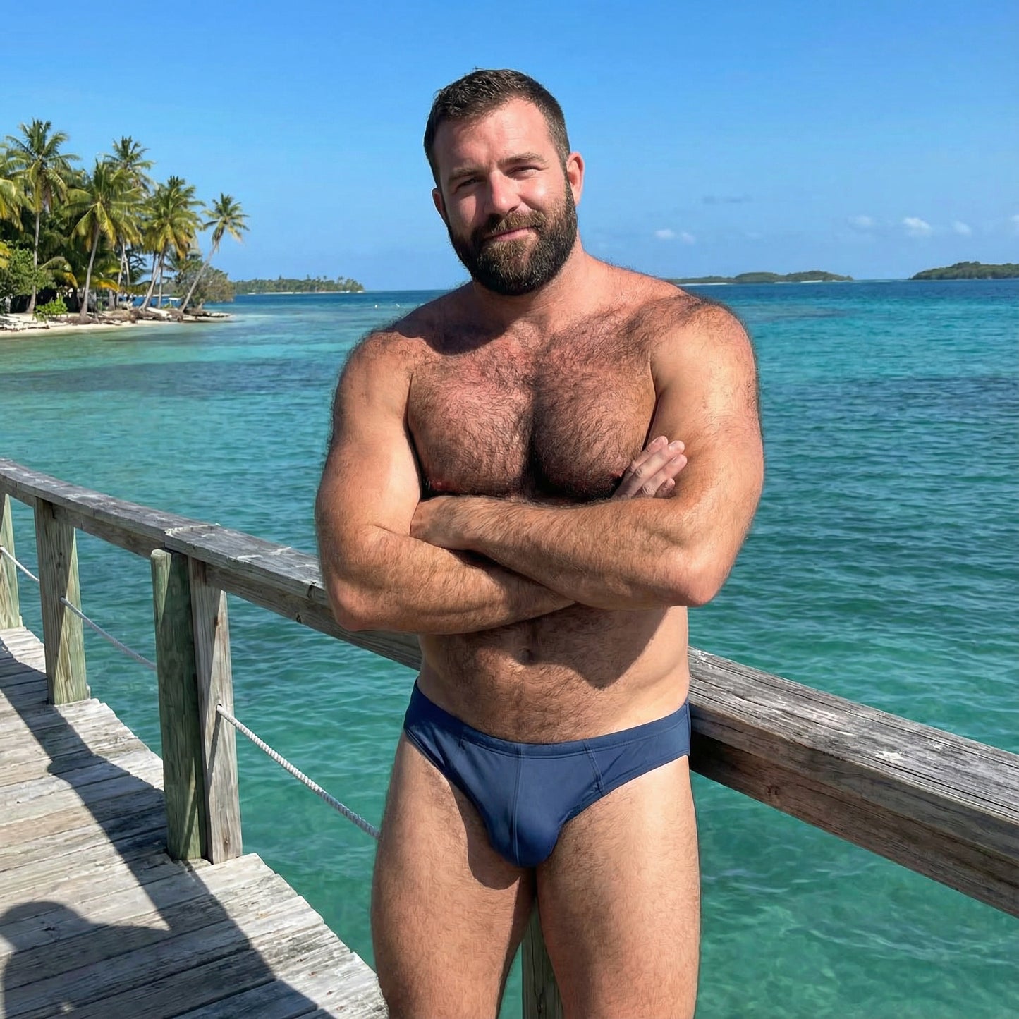 Mini Swim Brief - Midnight Dip